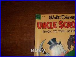 Dell Four Color #456, Uncle Scrooge In Back To The Klondike, Vg+