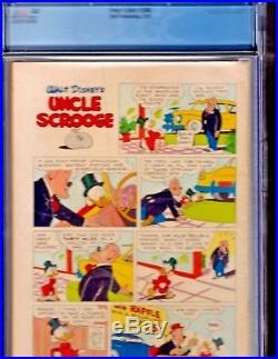 Dell Four Color #486 CGC 3.5 KEY1st Appearance Uncle Scrooge! Carl Barks(1952)