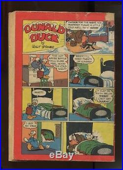 Dell Four Color #62 (2.5) Early Donald Duck By Barks
