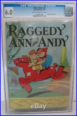 Dell Four Color Raggedy Ann And Andy Comics #23 1943 Cgc 6.0 Fine #0139677004