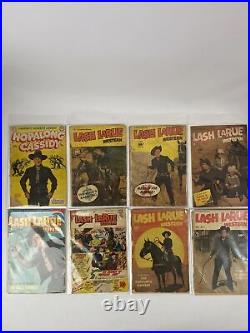 Dell Goldkey Western Comics! Lash Larue Gabby Hayes plus MANY more