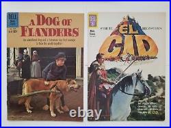 Dell Movie Classics lot of 18 El Cid, Monkees, Smoky, Ruth, etc (Four Color)