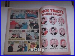 Dell Publishing Co. Four Color, Dick Tracy #163, Rare/htf Golden Age, 1947, Fn