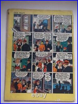 Dell Publishing Co. Four Color, Dick Tracy #21, Rare/htf Early Ga, 1941, Gd+