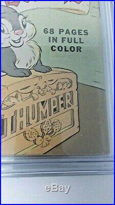 Dell Publishing Four Color #19 Thumper Seven Dwarfs Graded Comic Book 5.5 CGC