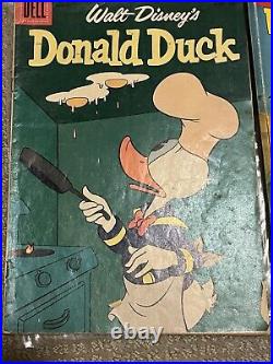 Dell Walt Disney's Donald Duck & Beach Party 16 Issue Lot 1953 1958 Carl Barks