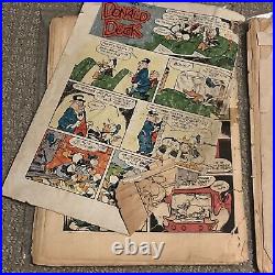 Dell Walt Disney's Donald Duck & Beach Party 16 Issue Lot 1953 1958 Carl Barks