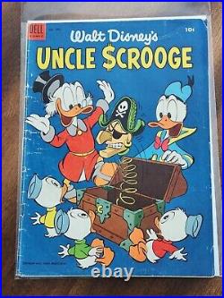Dell comic book Four Color Uncle Scrooge 495 1953
