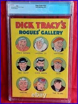 Dick Tracy Four Color #163 Dell Sept 1947 CGC 7.5