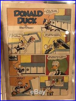 Disney Dell Four Color 178 Donald Duck First App Scrooge 1st 4.0 Cbcs Not Cgc