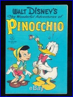 Disneyana-Dell Four Color 92-Walt Disney's Pinocchio-1945