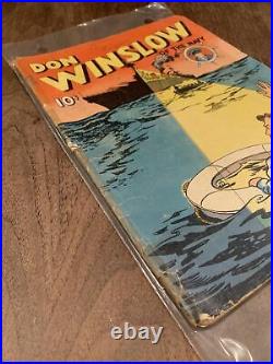 Don Winslow of the Navy No. 2 Golden era comic book Four Color Series # 2