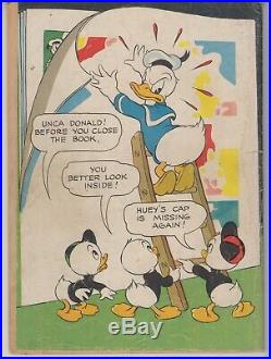 Donald Duck And The Mummy's Ring # 29 Gd Carl Barks Aka Four Color Comic 1943