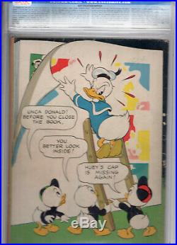 Donald Duck (Four Color # 29 1943) Barks MUMMY'S RING CGC 3.0