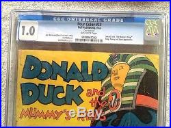 Donald Duck Four Color #29 Dell Sept 1943 CGC 1.0 off-white pages free shipping