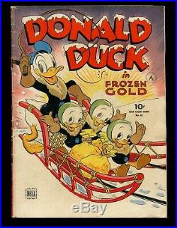 Donald Duck Four Color #62 VG Carl Barks Classic Frozen Gold Huey Dewey & Louie