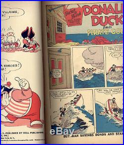 Donald Duck Four Color #9 VG- 1st Carl Barks Classic Finds Pirate Gold, Hannah