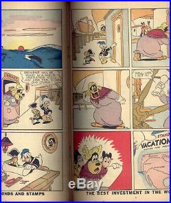 Donald Duck Four Color #9 VG- 1st Carl Barks Classic Finds Pirate Gold, Hannah