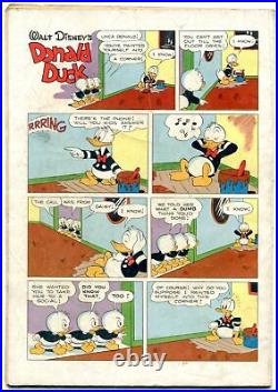 Donald Duck & Gilded Man- Four Color Comics #422 1952- Carl Barks VG