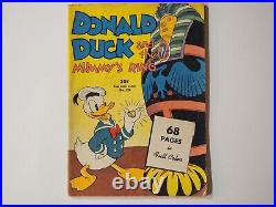 Donald Duck and the Mummy's Ring No. 29, Four Color Comic, 1943, Carl Barks VG/F