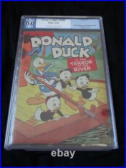 Donald Duck in the Terror of the River Four Color #108 5/46 F 6.0 Comic