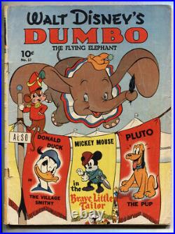 Dumbo-Four Color Comics #17 1941-Dell-Dinsey-Golden-Age comic book