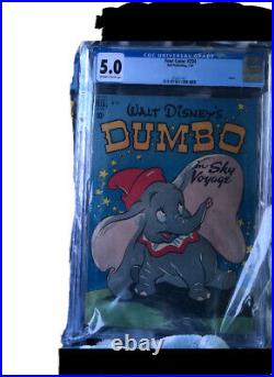 Dumbo in Sky Voyage- Dell Four Color Comics #234 1949- Walt Disney CGC 5.0