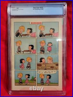 FOUR COLOR 1015 CGC 5.0 PEANUTS (Snoopy, Charlie Brown) 1959