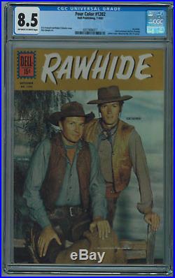 FOUR COLOR #1202 CGC 8.5 RAWHIDE CLINT EASTWOOD CVR SELDOM SEEN OR SOLD OWithW PGS