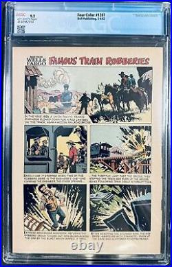 FOUR COLOR #1287 CGC 9.2 WELLS FARGO 1962 Based On NBC's Tales Of Wells Fargo