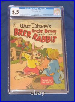 FOUR COLOR #129 CGC 5.5 Uncle Remus Brer Rabbit Dell 1946 Rare Song of South