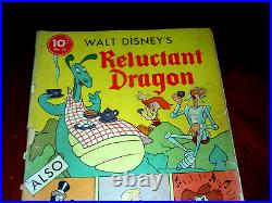 FOUR COLOR #13 (1st SERIES) (DELL 1941) GOOD (2.0) cond THE RELUCTANT DRAGON