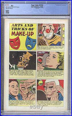 FOUR COLOR #1336 CGC 8.5 ON STAGE Beautiful FIle Copy 1962