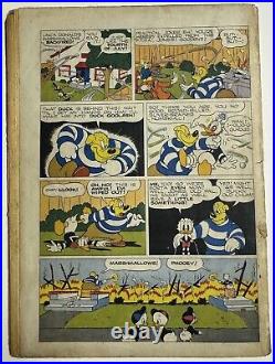 FOUR COLOR #147 Volcano Valley Dell Comics GD+ (2.5) Carl Barks 1947 Golden Age
