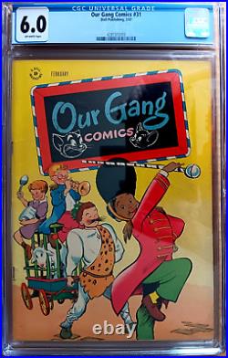 FOUR COLOR #156 CGC 5.5 OW 1947 nice DELL golden age early PORKY PIG 10 center