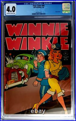 FOUR COLOR #192 CGC 5.0 OW-W 1948 DELL nice golden age BROWNIES, all WALT KELLY