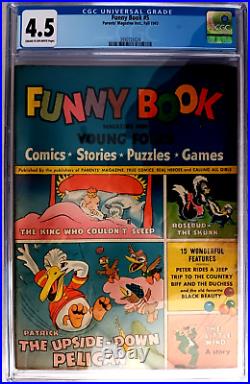 FOUR COLOR #192 CGC 5.0 OW-W 1948 DELL nice golden age BROWNIES, all WALT KELLY