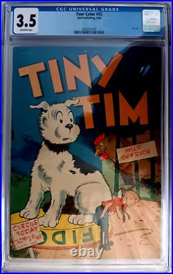 FOUR COLOR #192 CGC 5.0 OW-W 1948 DELL nice golden age BROWNIES, all WALT KELLY