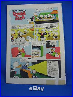FOUR COLOR 367 DONALD DUCK F+ Barks UNCLE SCROOGE CHRISTMAS 1952