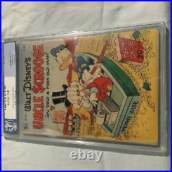 FOUR COLOR #386 Golden Age Pre Code PGX 3.0 G/VG 1st Uncle Scrooge Appearance