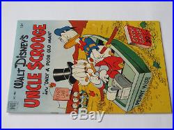 FOUR COLOR # 386 US 1952 Uncle Scrooge #1'Only a poor old Man' Barks VFN tr