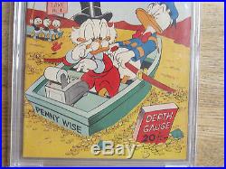 FOUR COLOR # 386 US original 1952 Uncle Scrooge #1 by Carl Barks 7.0 CBCS FVF