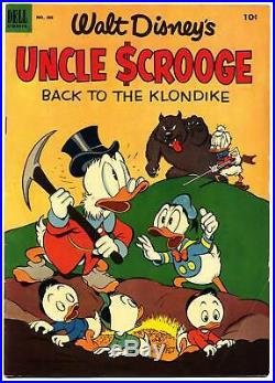 FOUR COLOR #456 VG, Uncle Scrooge #2 Carl Barks, Dell Comics 1952 H Collection