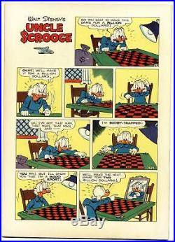 FOUR COLOR #456 VG, Uncle Scrooge #2 Carl Barks, Dell Comics 1952 H Collection