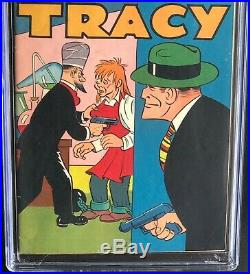 FOUR COLOR #96 CGC 7.5 RARE Golden Age Dick Tracy Comic Book! Dell 1946