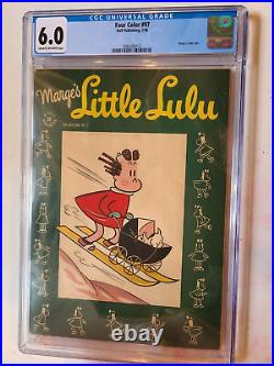 FOUR COLOR # 97 DELL 1946 CGC 6.0 LULU 2nd APP JOHN STANLEY COVER & ART SCARCE