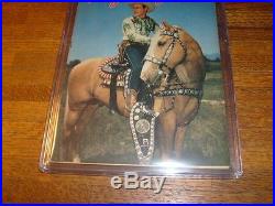 FOUR COLOR COMICS #153, ROY ROGERS PGX GRADED VF 8.0 white pages