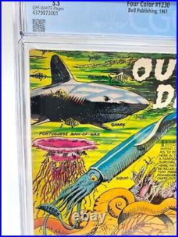 FOUR COLOR Voyage to The Bottom of The Sea #1230 Dell 1961 CGC 5.5