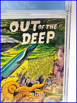 FOUR COLOR Voyage to The Bottom of The Sea #1230 Dell 1961 CGC 5.5