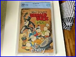 FOUR COLOR WALT DISNEY DONALD DUCK 1947. #159 CGC 3.0. Certified and slabbed